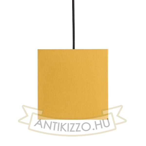 TEMPO 15/15 lámpabúra  Chintz narancssárga/fehér PVC  max. 28W