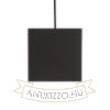 TEMPO 15/15 lámpabúra  Polycotton fekete/arany fólia  max. 28W