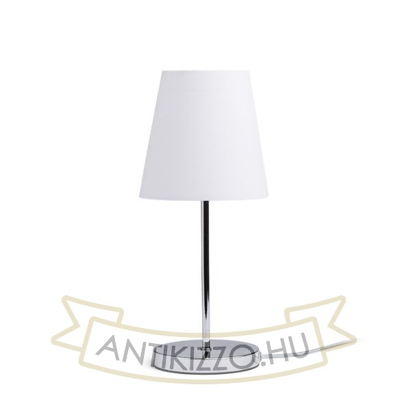 CONNY 15/15 lámpabúra  Polycotton fehér/fehér PVC  max. 28W