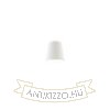CONNY 15/15 lámpabúra  Polycotton fehér/fehér PVC  max. 28W