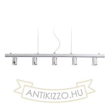 Kép RALLONG V függeszték alap  króm 230V LED E27 5x15W