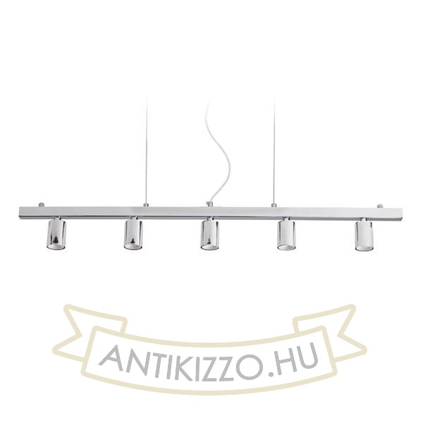 Kép RALLONG V függeszték alap  króm 230V LED E27 5x15W