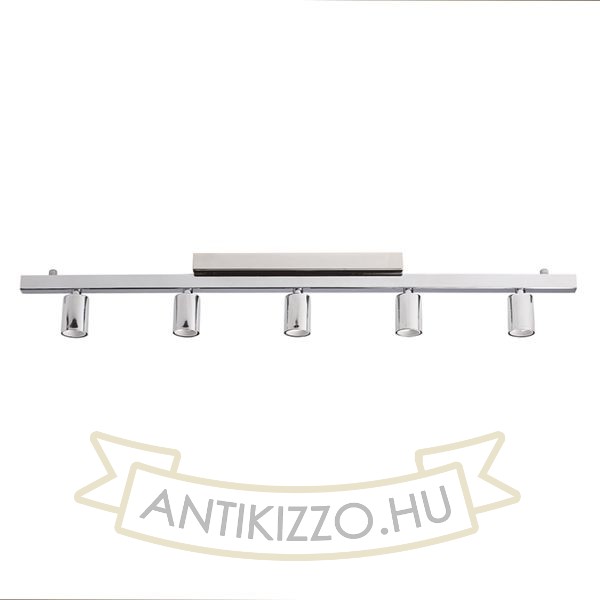 Kép RALLONG V mennyezeti lámpa alap  króm 230V LED E27 5x15W