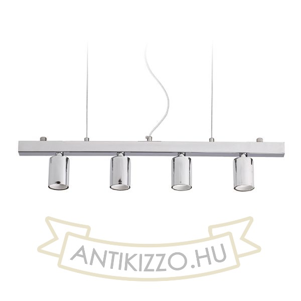 Kép RALLONG IV függeszték alap  króm 230V LED E27 4x15W
