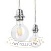Kép KOMBIX 6 függesztő készlet KA+AK+KF   230V LED E27 6x15W