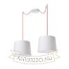 Kép KOMBIX 2 függesztő készlet KA+PK+KF   230V LED E27 2x15W
