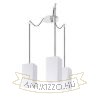 Kép KOMBIX 3 függesztő készlet FEHA+FEKK+KF   230V LED E27 3x15W