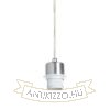 Kép MORE 80 mennyezeti függőlámpa alap  króm 230V LED E27 3x15W