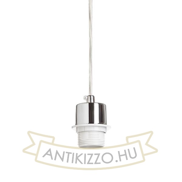 Kép MORE 80 mennyezeti függőlámpa alap  matt nikkel 230V LED E27 3x15W