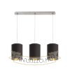 Kép MORE 60 mennyezeti függőlámpa alap  matt nikkel 230V LED E27 3x15W