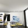 Kép PIXIE dönthető lámpa fehér króm 230V LED GX53 7W