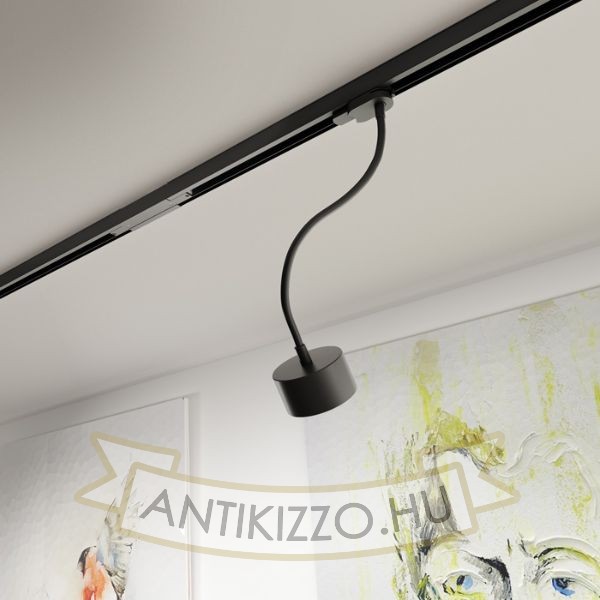 Kép PIXIE libanyak háromfázisú áramkörös sínre fekete  230V LED GX53 7W