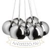 Kép ASTROMET VII függő lámpa  króm 230V LED E27 7x11W
