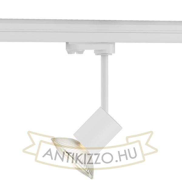 Kép FAX háromfázisú áramkörös sínre fehér  230V LED GU10 12W