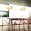 Kép MONROE 40 függő lámpa csillogó fehér/fehér  230V LED E27 30W