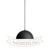 Kép MONROE 30 függő lámpa matt fekete/fehér  230V LED E27 11W