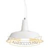 GOLDIE 36 függő lámpa fehér/fehér  230V LED E27 30W