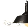 GOLDIE 36 függő lámpa fekete/fehér  230V LED E27 30W