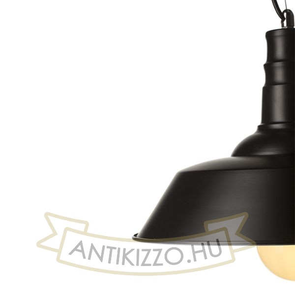 GOLDIE 36 függő lámpa fekete/fehér  230V LED E27 30W