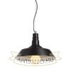 GOLDIE 36 függő lámpa fekete/fehér  230V LED E27 30W