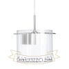 Kép ESTRA I függő lámpa fehér tiszta üveg 230V LED 5W 3000K
