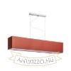 LOPE 120/22 lámpabúra  Chintz terrakotta/fehér PVC  max. 23W