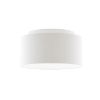 Kép DOUBLE 55/30 lámpabúra  Polycotton fehér/fehér PVC  max. 23W