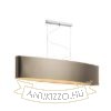 CASUAL 120/25 lámpabúra  Monaco galamb szürke/ezüst PVC  max. 23W