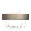 CASUAL 120/25 lámpabúra  Monaco galamb szürke/ezüst PVC  max. 23W