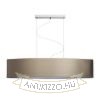 CASUAL 120/25 lámpabúra  Monaco galamb szürke/ezüst PVC  max. 23W