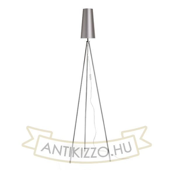 CONNY 15/30 asztali lámpaernyő Monaco galamb szürke/ezüst PVC max. 23W