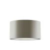 Kép RON 55/30 lámpabúra  Monaco galamb szürke/ezüst PVC  max. 23W