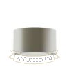 Kép RON 55/30 lámpabúra  Monaco galamb szürke/ezüst PVC  max. 23W