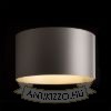 Kép RON 55/30 lámpabúra  Monaco galamb szürke/ezüst PVC  max. 23W