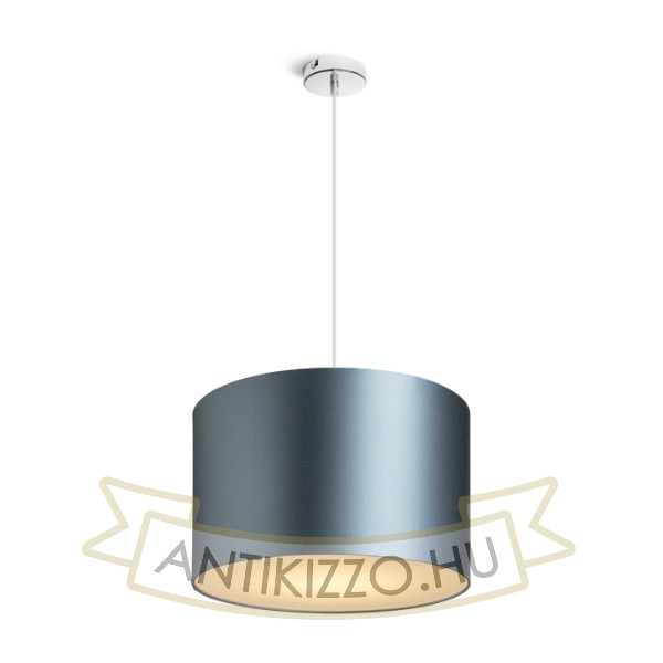 RON 40/25 lámpabúra  Monaco benzin kék/ezüst PVC  max. 23W
