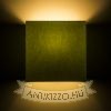 Kép LOPE W 25/14 fali lámpa  Chintz lime/fehér PVC 230V LED E27 15W