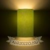 Kép RON W 15/25 fali lámpa  Chintz lime/fehér PVC 230V LED E27 15W