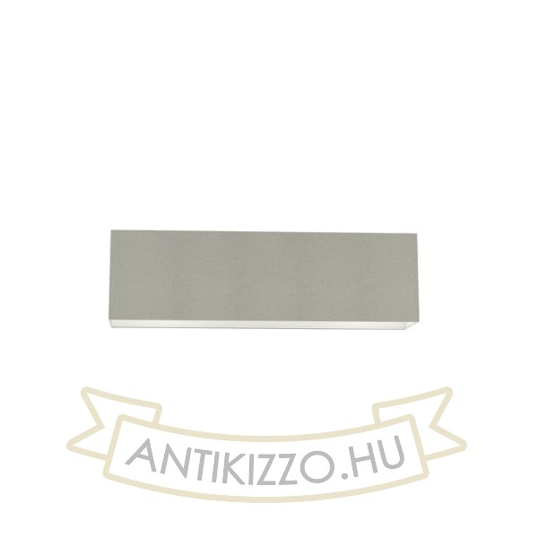 LOPE 80/23 lámpabúra  Chintz világosszürke/fehér PVC  max. 23W