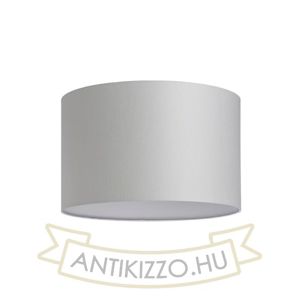 Kép RON 40/25 lámpabúra  Chintz világosszürke/fehér PVC  max. 23W