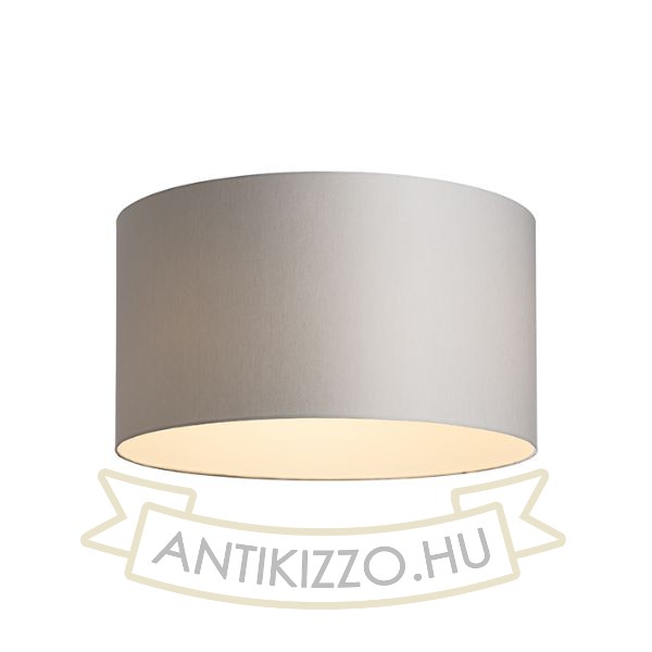 RON 55/30 lámpabúra  Chintz világosszürke/fehér PVC  max. 23W