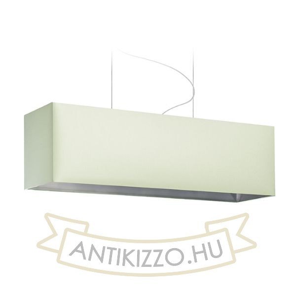 LOPE 80/23 lámpabúra  Chintz menta/ezüst fólia  max. 23W