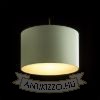 RON 40/25 lámpabúra  Chintz menta/ezüst fólia  max. 23W