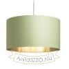 RON 55/30 lámpabúra  Chintz menta/ezüst fólia  max. 23W