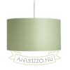 RON 55/30 lámpabúra  Chintz menta/ezüst fólia  max. 23W