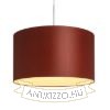 RON 55/30 lámpabúra  Chintz terrakotta/fehér PVC  max. 23W