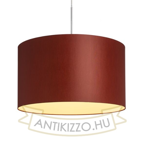 RON 55/30 lámpabúra  Chintz terrakotta/fehér PVC  max. 23W
