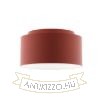 DOUBLE 55/30 lámpabúra  Chintz terrakotta/fehér PVC  max. 23W