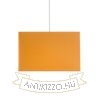 TEMPO 30/19 lámpabúra  Chintz narancssárga/fehér PVC  max. 23W