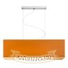 LOPE 80/23 lámpabúra  Chintz narancssárga/fehér PVC  max. 23W