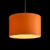 Kép RON 40/25 lámpabúra  Chintz narancssárga/fehér PVC  max. 23W